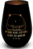 Mr. & Mrs. Panda Glas Windlicht Bär Gefühl - Schwarz - Produktbild-Vorschau 1