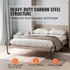 A bed frame with a mattress and pillows, set against a wall with curtains. Anteprima dell’immagine prodotto