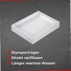 Schulte Duschwanne Adria 120x80 cm, Sanitäracryl Weiß, Set Produktbild-Vorschau 3