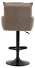 home24 Barstuhl - 2er-Set - Höhenverstellbar - Cord / Eisen Produktbild-Vorschau 7