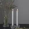 Star Trading LED Kerzen weiß 2er Set Flamme 3D Timer Produktbild-Vorschau 2