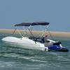 vidaXL 3-Bow Bimini-Top s bočnými panelmi 183x(154-167)x137 Náhľad obrázku produktu 2