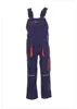 Planam Kinder-Latzhose zweifarbig Gr. 110/116 marine/orange Produktbild-Vorschau 8