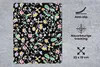 MuchoWow® Mauspad Mousepad Muster - Blumen - Frühling 19x23 Produktbild-Vorschau 2