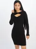 Urban Classics Kleid Ladies Cut Out Dress Black-S Produktbild-Vorschau 26