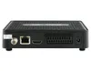 The back view of a black satellite receiver with various ports. Produktbild-Vorschau