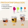 Vorratsdose 16er- Set Vorratsdosen Küche Behälter, Produktbild-Vorschau 7