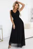Numoco Abendkleid Klaudia Maxikleid Partykleid, schwarz mit Produktbild-Vorschau 3