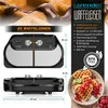 Arendo Waffeleisen, Duo-Waffelautomat mit 2x Waffelplatten, Produktbild-Vorschau 2