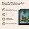 KitchenYeah© Herdabdeckplatte Grüner Salat mit Olivenöl auf Produktbild-Vorschau 6