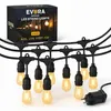 Evura Lichterkette – 15 Meter – 23 Lampen – IP65 – Warmweiß Produktbild-Vorschau 1