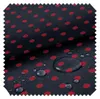 novely® OXFORD 210D - D10 Schwarz Rot Gepunktet - Produktbild-Vorschau 1
