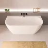 ECOLAM Baignoire autoportante Vigoo Wall Slim 160x75 cm | Voir les images du produit 1