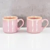 4er Set Steingut Becher 350ml Tasse Rosa Kaffeetassen Produktbild-Vorschau 7