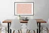 MuchoWow® Gerahmtes Poster Sommer - Muster - Pastell 90x60 Produktbild-Vorschau 3