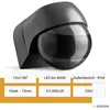 2x Bewegungsmelder LED Außen Infrarot Sensor Aufputz Produktbild-Vorschau 2
