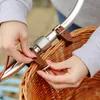 Creative Home Cestino da Bicicletta in Vimini | Naturale Anteprima dell’immagine prodotto 4