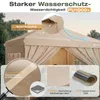 Sekey Faltpavillon 3x3 m Pop Up Gartenpavillon wasserdicht Produktbild-Vorschau 7