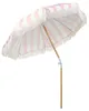 BELIANI Sonnenschirm Rosa Stoff-Bespannung Rund ⌀ 150 cm Produktbild-Vorschau 7