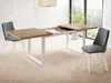 Rechteckiger Loft Esstisch Für Wohnzimmer - Loft Stil Produktbild-Vorschau 4