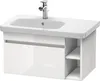 Waschtischunterbau DURASTYLE 448x730x398mm taupe taupe Produktbild-Vorschau 1