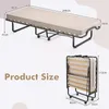 GOPLUS 200x90cm Gästebett mit 10 cm Matratze aus Produktbild-Vorschau 2