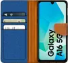 A flip case for a Samsung Galaxy A16 5G phone, showing the inside with card slots and the phone screen. Náhled obrázku produktu