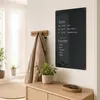 Relaxdays Magnettafel, Kreidetafel beschreibbar, Magnetwand Produktbild-Vorschau 5