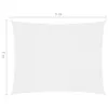 Parasole a Vela Oxford Rettangolare 3x5 m Bianco Anteprima dell’immagine prodotto 6