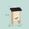 Relaxdays - Niche pour chauves-souris, lot de 4, abri pour Voir les images du produit 4