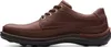 A side view of a brown leather men's shoe. Anteprima dell’immagine prodotto