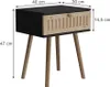 Table de nuit Vicco Holk anthracite/pin Lot de 2, Model Voir les images du produit 2