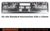 2 Kennzeichenhalter KFZ PKW für Standard Kennzeichen 520 x Produktbild-Vorschau 2