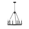 Lustre Tribesigns vintage noir, suspension à 6 ampoules Voir les images du produit 12