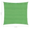The Living Store Sonnensegel 160 g/m² Hellgrün 3,6x3,6 m Produktbild-Vorschau 6