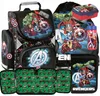 5tlg AVENGERS Schulranzen set Ranzen Schulrucksack rucksack Produktbild-Vorschau 1