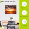 ARTland Wandbild Alu für Innen & Outdoor Sonnenuntergang am Produktbild-Vorschau 3