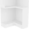 Sweiko 63.5 x 45 x 175cm Bibliothèque d'angle, bibliothèque Voir les images du produit 15