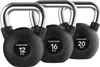 Tunturi Kettlebell in Gomma Platinum - 12-20 kg - Set Anteprima dell’immagine prodotto 1