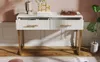 Sweiko Schminktafel met 2 lades, 75 cm hoog, commode voor Productafbeelding-voorbeeld 17