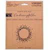 Mundart Stempel - Prägefolder 15 x15cm "Herzkreis" Produktbild-Vorschau 1