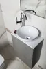 Sapho MINOR Waschbecken zum Aufsetzen, Gussmarmor, Durch. Produktbild-Vorschau 13