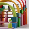 Grimms Regenbogen aus Holz groß Mehrfarbig - 12-teilig Produktbild-Vorschau 24