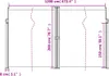 Store latéral extensible Noir 200x600 cm Voir les images du produit 8