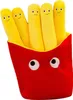 Pommes Frites Maskottchen Kuscheltier Plüschtier Produktbild-Vorschau 1