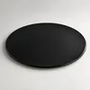 Glasplatte TERRY 100cm schwarz 8mm rund gehärtetes Glas Produktbild-Vorschau 1