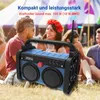 Soundmaster DAB85BL, Przenośny, DAB+, FM, 10 W, Czarny, Podgląd zdjęcia produktu 7