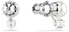 Swarovski Ohrstecker Damen Matrix Kristallperle Weiß Produktbild-Vorschau 4
