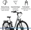 Zündapp X300 E Bike Damenfahrrad 155 - 180 cm Stadtrad Produktbild-Vorschau 4
