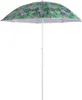 Parasol de jardin de plage réglable 150cm feuilles cassées Voir les images du produit 6